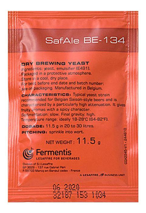 Дрожжи Fermentis Safale BE-134