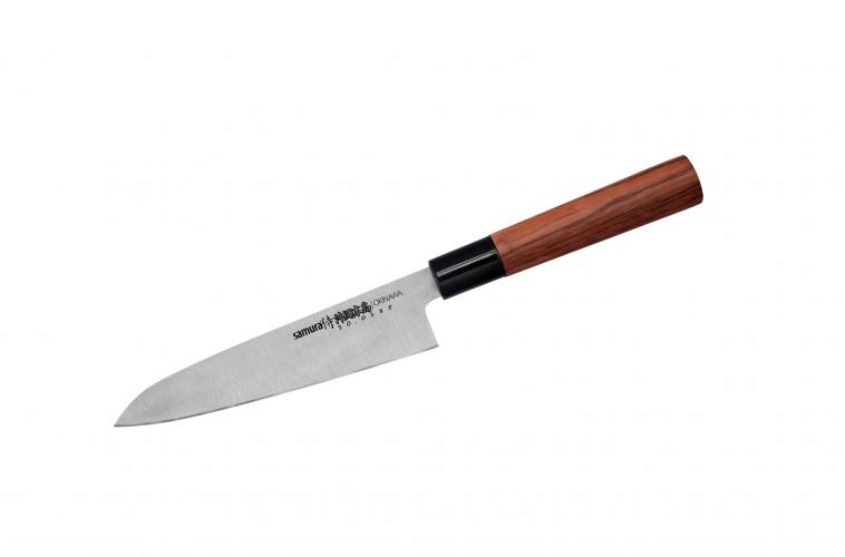 SO-0185/Y Нож кухонный "Samura OKINAWA" Гюто 170 мм, AUS-8, палисандр