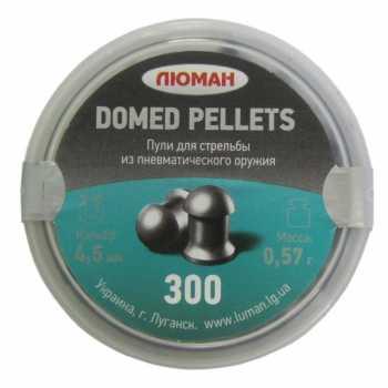 Пули пневматические Люман Domed pellets 4,5 мм 0,57 грамма (300шт)