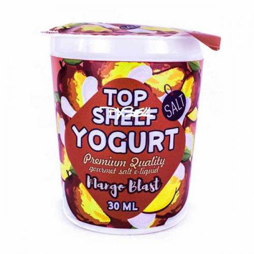 Жидкость Top Shelf Yoghurt SALT - Mango Blast 30 мл 24 мг (Йогург с манго)