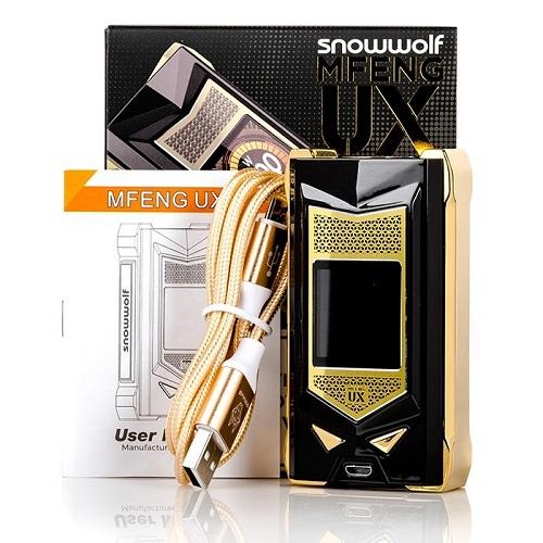 Бокс-мод Sigelei Snowwolf Mfeng UX 200W ( Black+Gold)