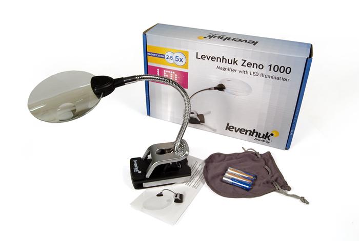 Лупа Levenhuk Zeno 1000 2.5x/5x, 88/21mm, 2 LED
