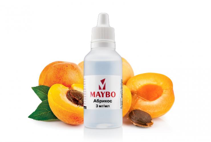 Жидкость Maybo, 30 мл, Абрикос, 03 мг/мл