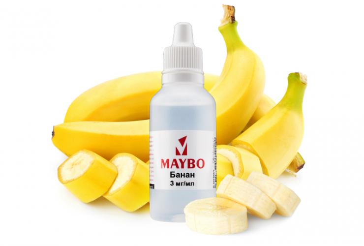 Жидкость Maybo, 30 мл, Банан, 03 мг/мл