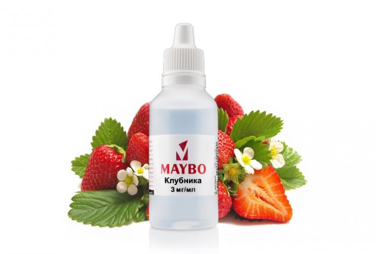 Жидкость Maybo, 30 мл, Клубника, 03 мг/мл