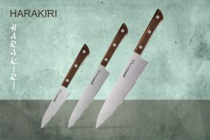 SHR-0220WO Набор ножей 3 в 1 "Samura HARAKIRI" (11, 23, 85), AUS-8, ABS пластик