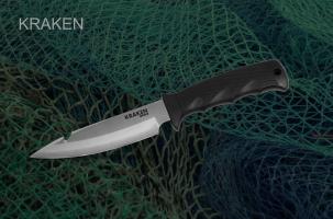 S-KR48 Универсальный тактический нож "Samura KRAKEN" 121 мм с ножнами Kydex,  AUS-8, ТПР рукоять