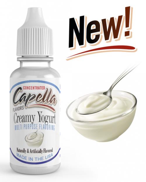 Ароматизатор Capella Creamy Yogurt (Капелла Крими Йогурт) 10 мл