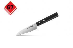 SS67-0010 Нож кухонный "Samura 67" овощной 98 мм, AUS-8, ABS пластик