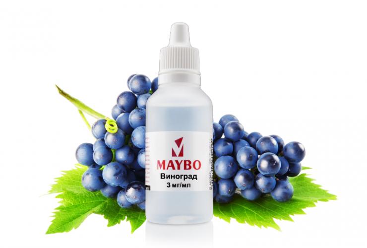 Жидкость Maybo, 30 мл, Виноград, 12 мг/мл
