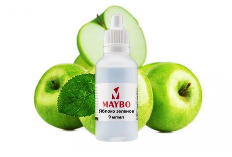 Жидкость Maybo, 30 мл, Яблоко зеленое, 09 мг/мл