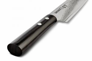 SD67-0023/17 Нож кухонный "Samura 67" универсальный 150 мм, дамаск 67 слоев, ABS пластик