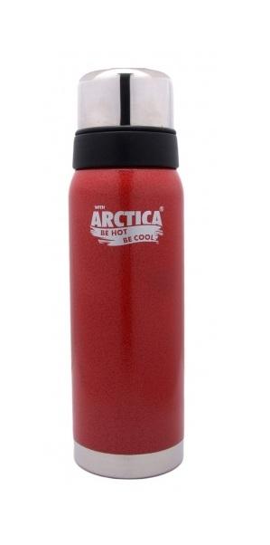 Термос бытовой, вакуумный (для напитков), 750 мл, красный, Арктика 106-750к