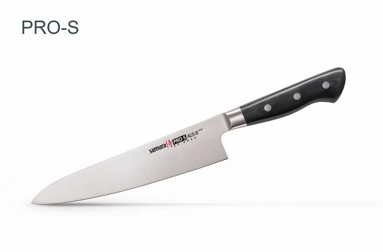 SP-0085/K Нож кухонный "Samura Pro-S" Шеф 200 мм, G-10