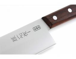 2003, Нож Сантоку Kanetsugu Special Offer, 170 мм, сталь AUS-8/SUS410, 3 слоя, рукоять розовое дерево (10225030/220413/0