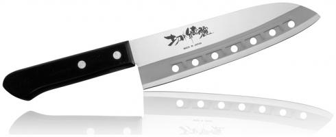 FA-63, Нож Сантоку Tojiro Rasp Series, 165 мм, сталь Sus420J2, рукоять пластик, #3000 (10225030/220413/0002953)