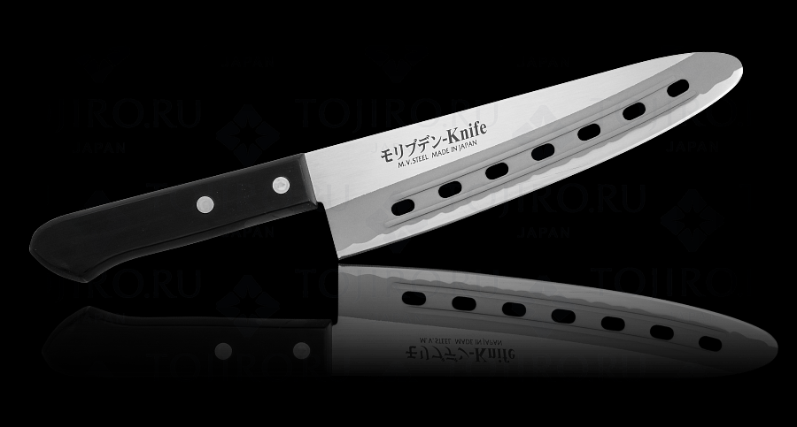 FA-94, Нож Шеф Tojiro Rasp Series, 185 мм, сталь Sus420J2, рукоять пластик, #3000 (10225030/220413/0002953)