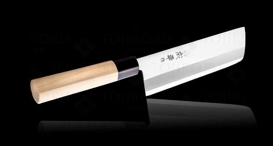 FC-80, Нож для овощей Fuji Cutlery Narihira, 160 мм, сталь Мо-V, рукоять дерево, #9000 (10225030/220413/0002953)
