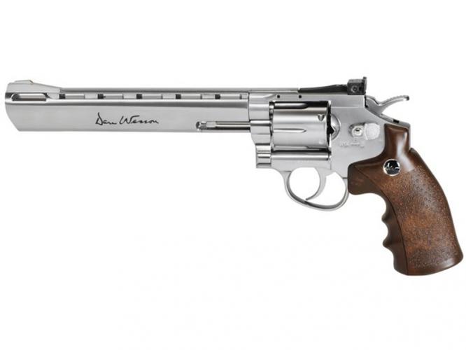 Пневматический револьвер ASG Dan Wesson 8 Silver 4,5 мм