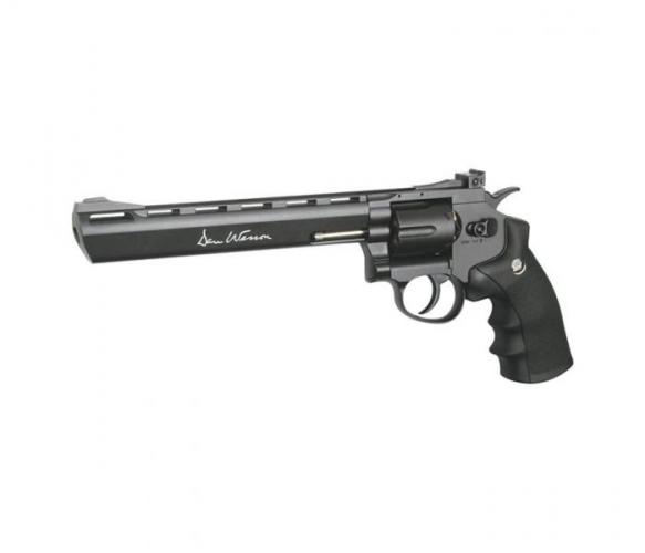 Пневматический револьвер ASG Dan Wesson 8 дюймов Grey 4,5 мм