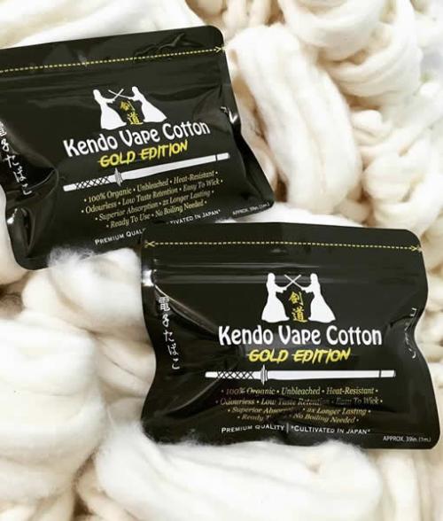 Вата Kendo Vape Cotton GOLD EDITION (Original) 1м
