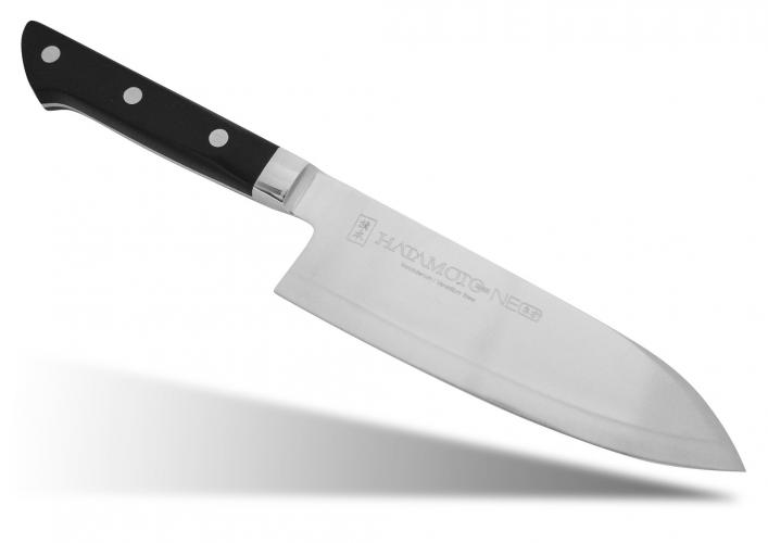 HN-SA165, Нож Сантоку Hatamoto Neo, 165 мм, сталь MoV, рукоять пластик (10005022/040712/0038010)