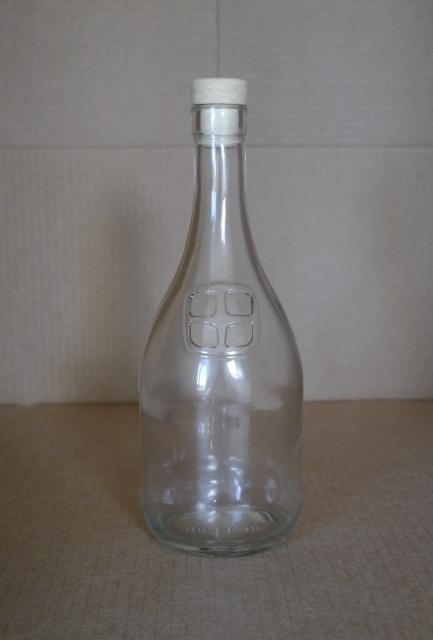 Бутылка для самогона с окном 0.5л