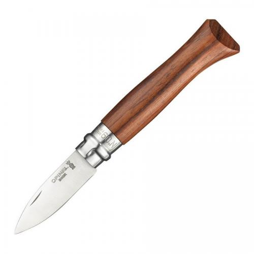 Нож Opinel №9, для устриц, нержавеющая сталь, бук