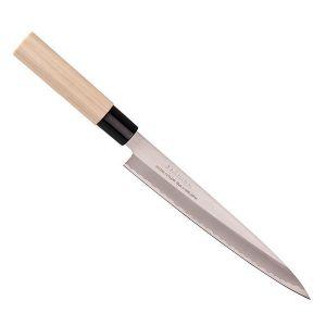Нож (сталь SK-5 carbon steel ) традиционный для сасими 21 см Satake Line, 804-011