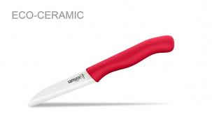Фрутоножик керамический (красная ручка) Samura Eco-Ceramic