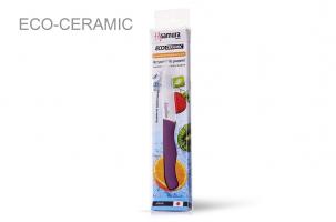 Фрутоножик керамический (фиолетовая ручка) Samura Eco-Ceramic