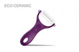 Овощечистка керамическая (фиолетовая ручка) Samura Eco-Ceramic