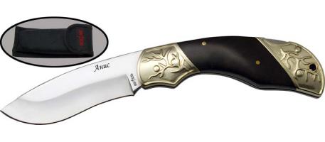 нескл. нож хоз.-быт."Анис" с нейлон. чехлом B158-34