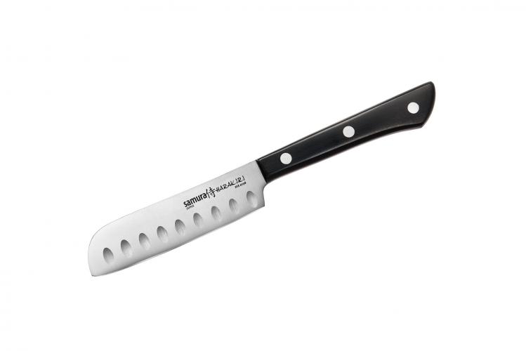 SHR-0015B/K Нож кухонный "Samura HARAKIRI" для масла 96 мм, корроз.-стойкая сталь, ABS пластик