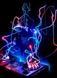 Футболка диджей пульт ткань стрейч (36-42)