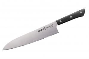 SHR-0087B/K Нож кухонный "Samura HARAKIRI" Гранд Шеф 240 мм, корроз.-стойкая сталь, ABS пластик