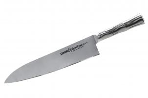 SBA-0087/K Нож кухонный "Samura Bamboo" Гранд Шеф 240мм, AUS-8