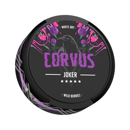 Снюс Corvus Joker 50 мг. Лесные ягоды. Смесь сухих трав без табака