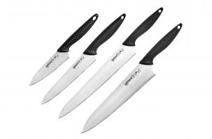 SG-0240/Y Набор из 4 кухонных ножей "Samura GOLF" (10, 23, 45, 85), AUS-8