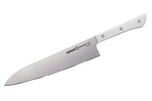 SHR-0087W/K Нож кухонный "Samura HARAKIRI" Гранд Шеф 240 мм, корроз.-стойкая сталь, ABS пластик