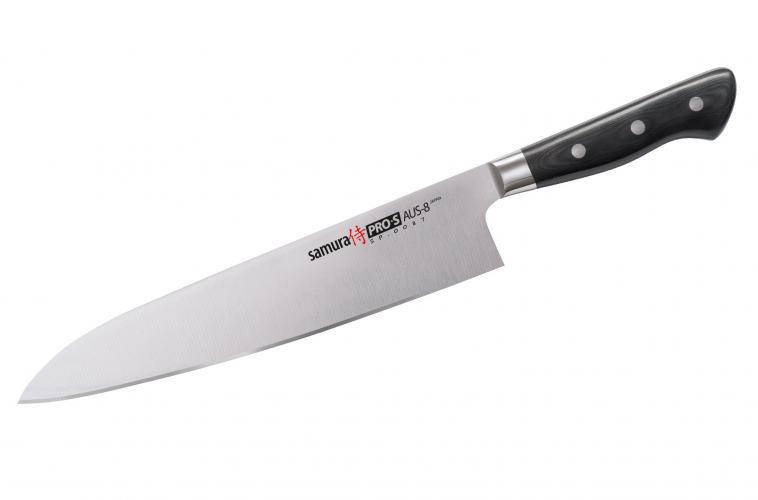 SP-0087/Y Нож кухонный "Samura Pro-S" Гранд Шеф 240 мм, G-10