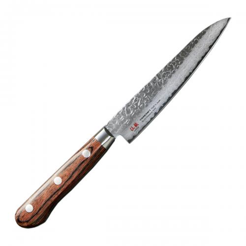 Нож кухонный Универсальный SUNSRAFT (Senzo Universal) 135мм, FT-04/E