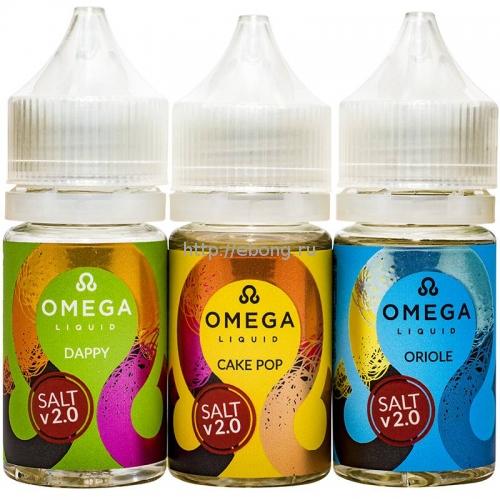 Жидкость OMEGA SALT - Geek chic 30 мл 36 мг (Цитрусовая газировка)