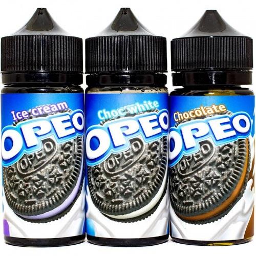 Жидкость OPEO - Choc White 100 мл 3 мг (Печенька Орео с белым шоколадом)