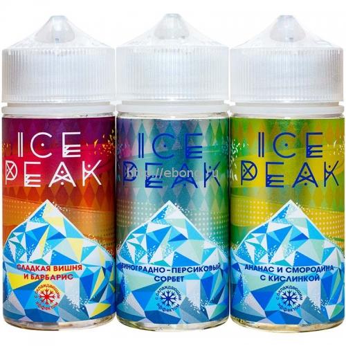 Жидкость Ice Peak, 100 мл, Виноградно - персиковый сорбет, 3 мг/мл