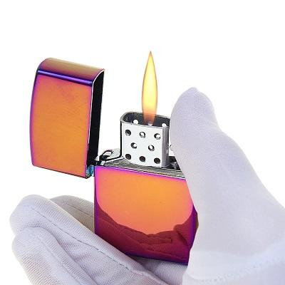 Зажигалка "Ультрафиолет" в подарочной коробке, газ, микс, 5.5х3.4х1.2 см 1124171
