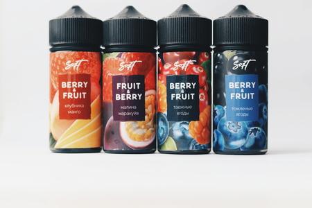 Жидкость Berry&Fruit - 100 мл 6 мг (Клубника, арбуз)