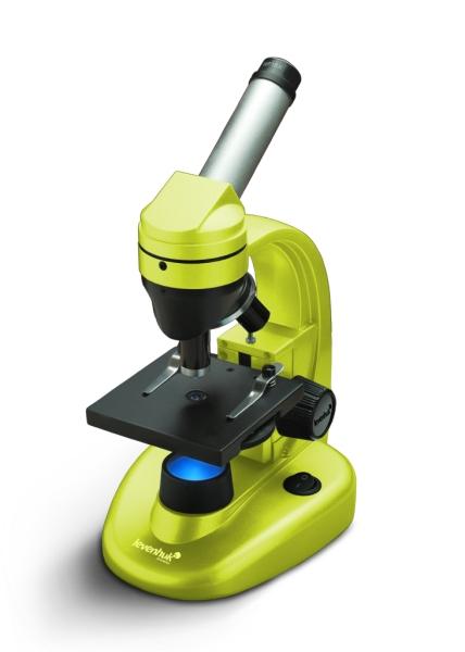 (RU) Микроскоп Levenhuk Rainbow 50L NG Lime\Лайм 1280х
