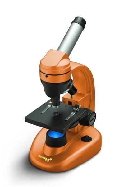 (RU) Микроскоп Levenhuk Rainbow 50L NG Orange\Апельсин 1280х