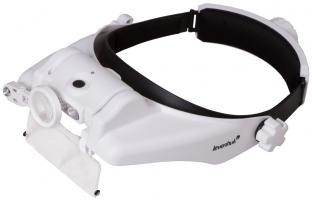 Лупа налобная с аккумулятором Levenhuk Zeno Vizor HR4